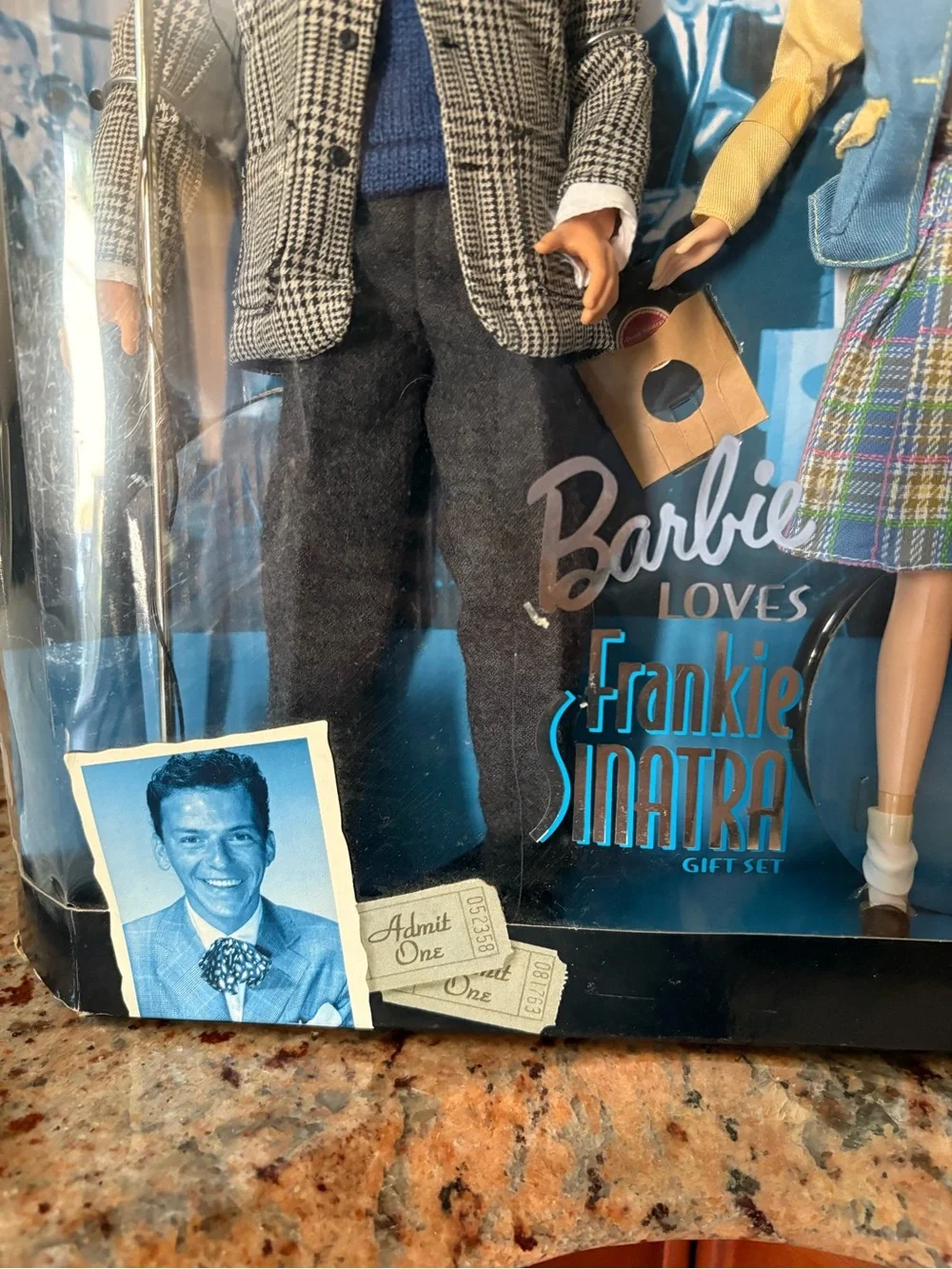 The Barbie Loves Frank Sinatra Collectors Edition Doll Gift Set from 1999 by Mat